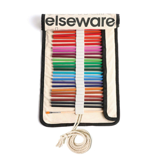 Watercolor Pencils – 36 Colors – Canvas Rollup – Eco-Friendly