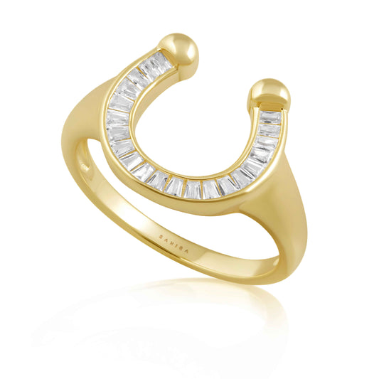 Off To The Races Signet Ring