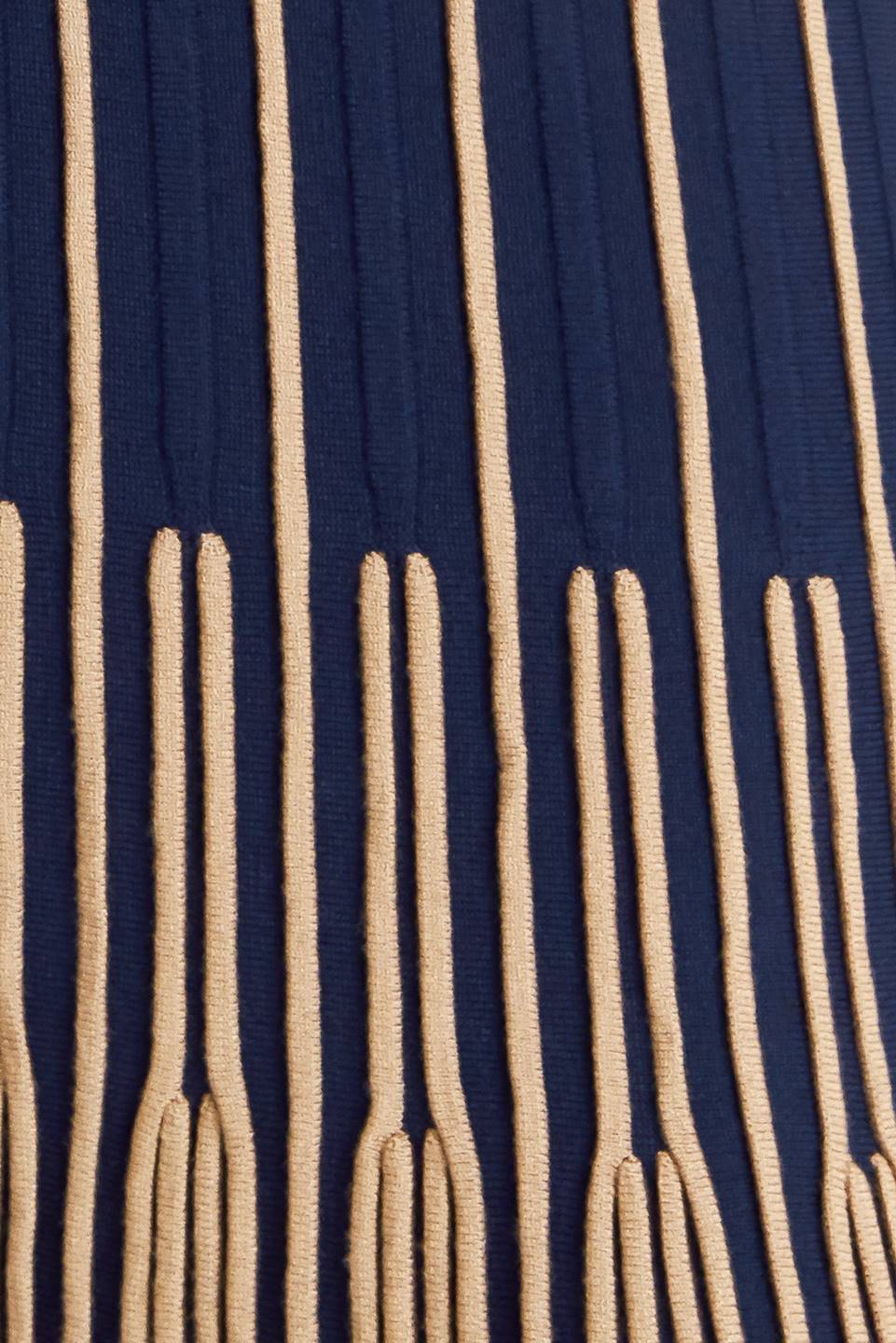 SMOOTH WEIGHTED FEEL KNIT MIDI DRESS