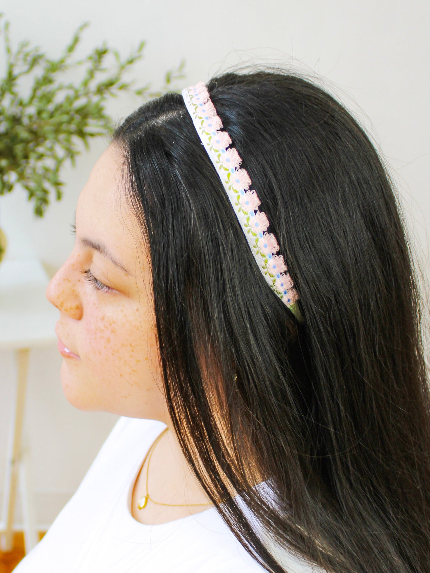 Flower Garden Skinny Headband