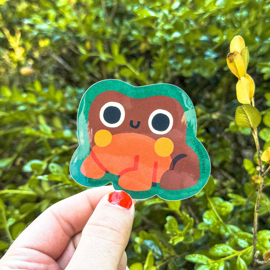 Frog — Vinyl Sticker