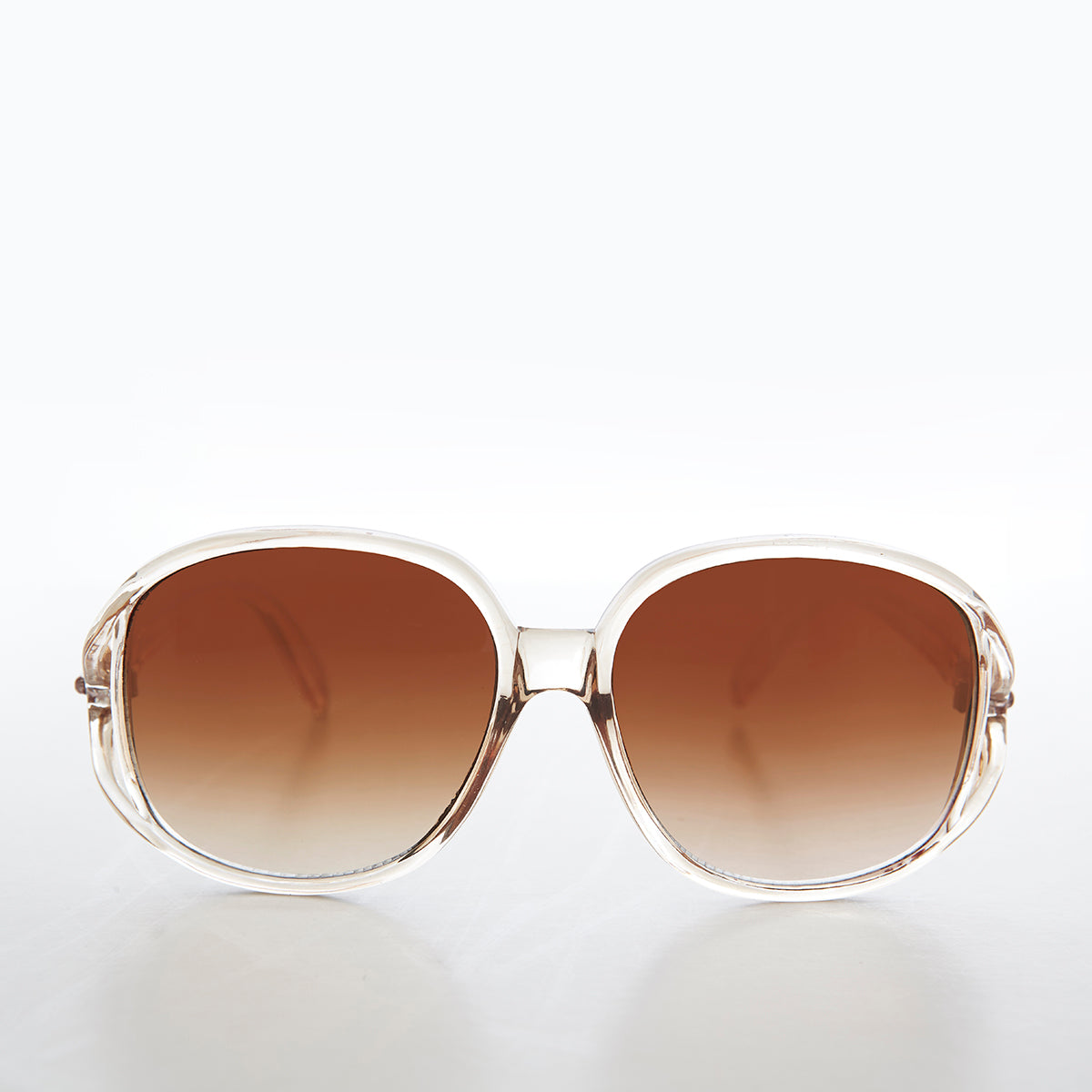 Large Round Oversized Women's Boho Vintage Sunglasses - Grace