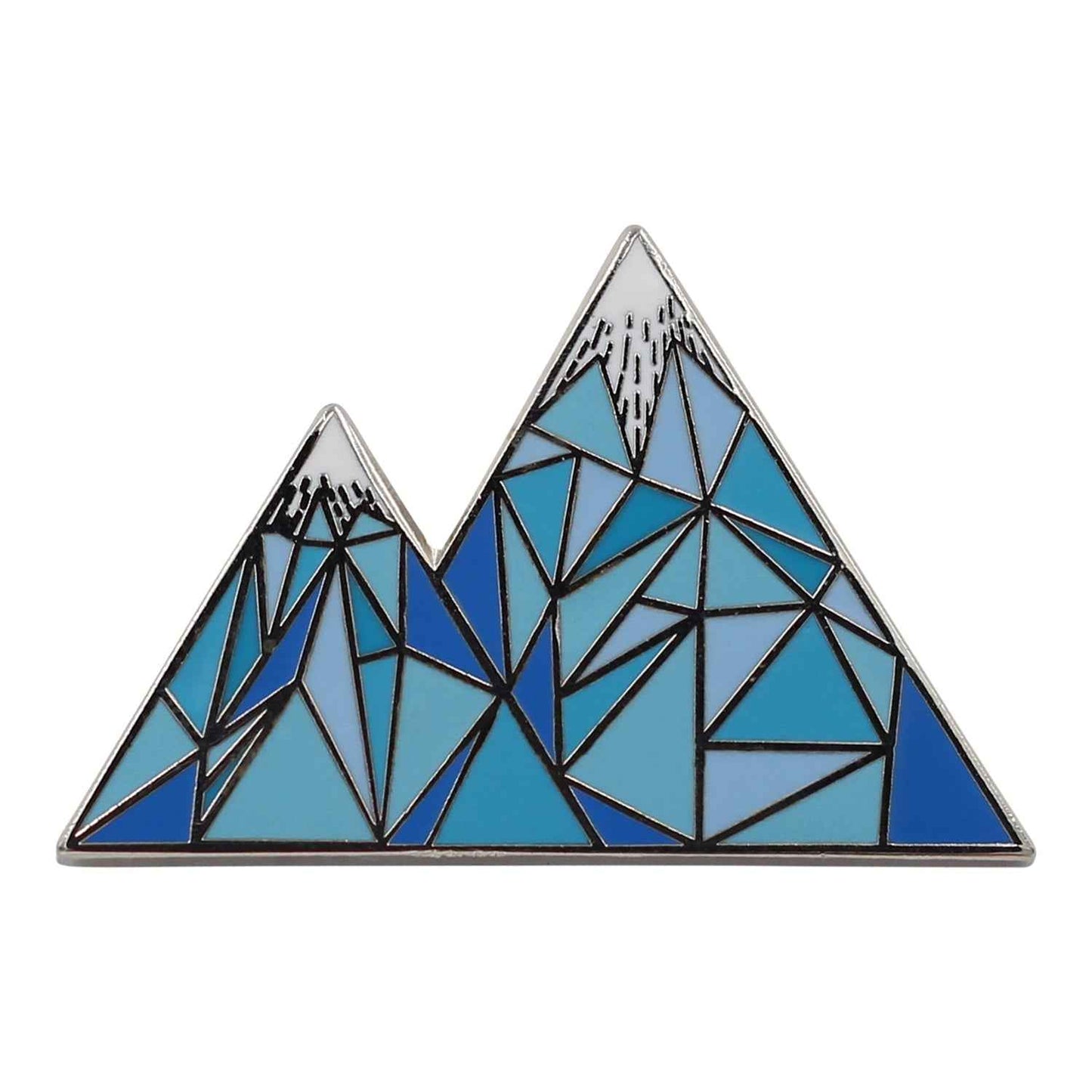 Geometric Mountain – Colorado / Mountain Life Enamel Pin
