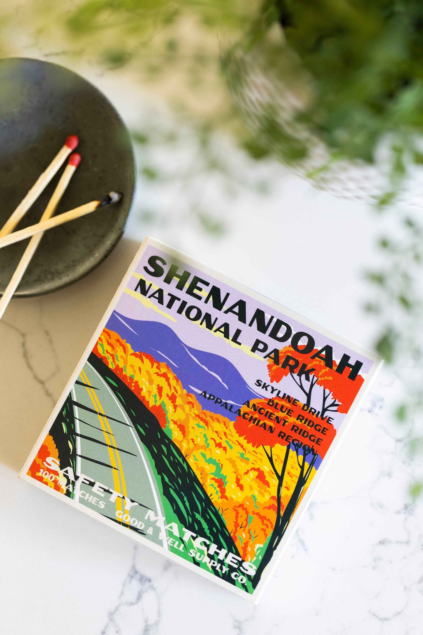 Shenandoah Vintage National Park Cabin Matches