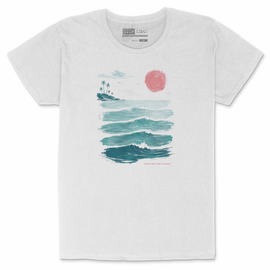 Vibes in Waves Short Sleeve Tee