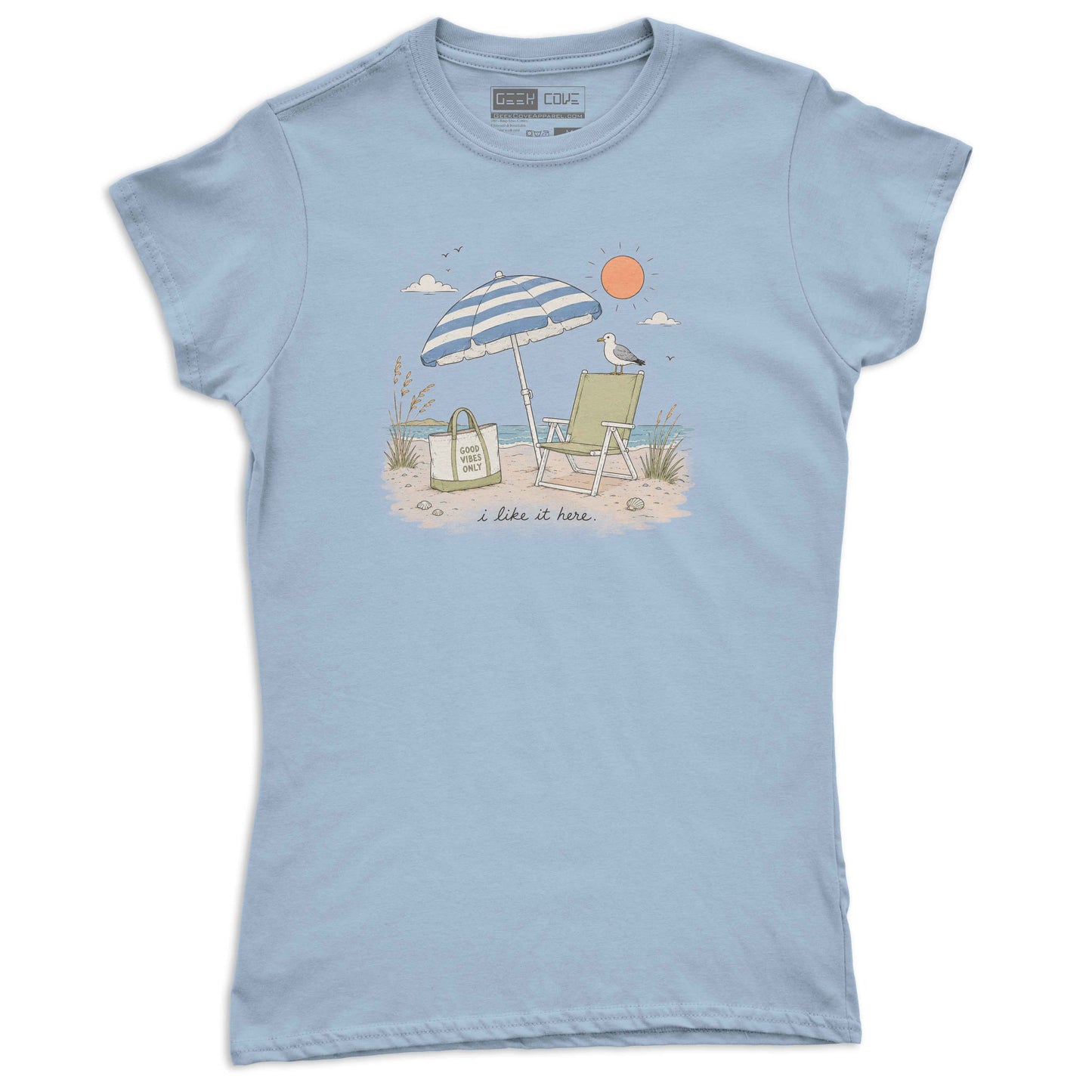Relaxed Seaside Short Sleeve Tee
