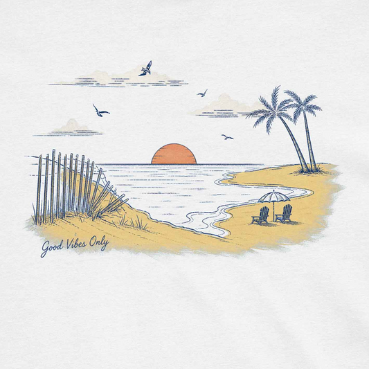 Ocean Sunset Short Sleeves Tees