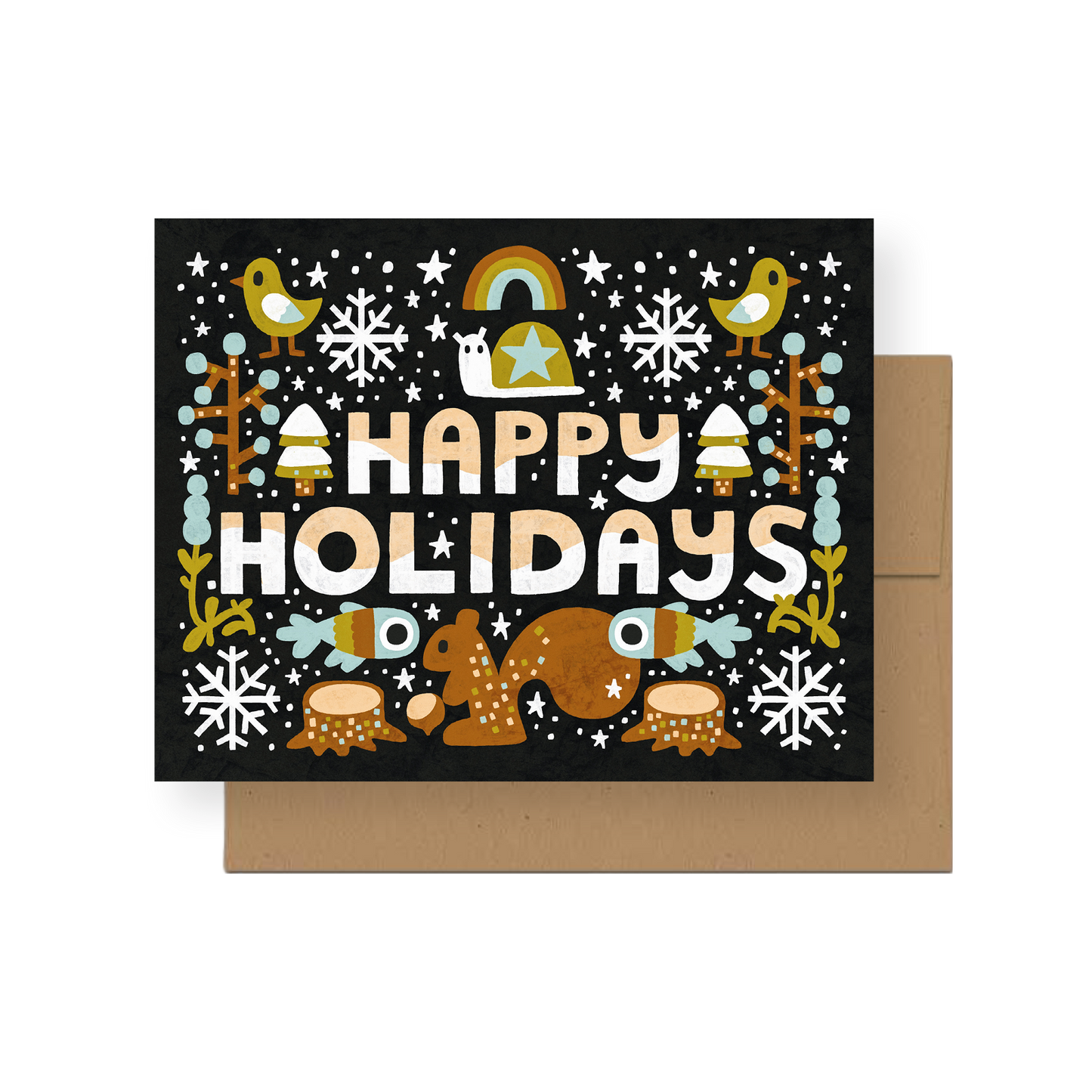 Critters — A2 Greeting Card