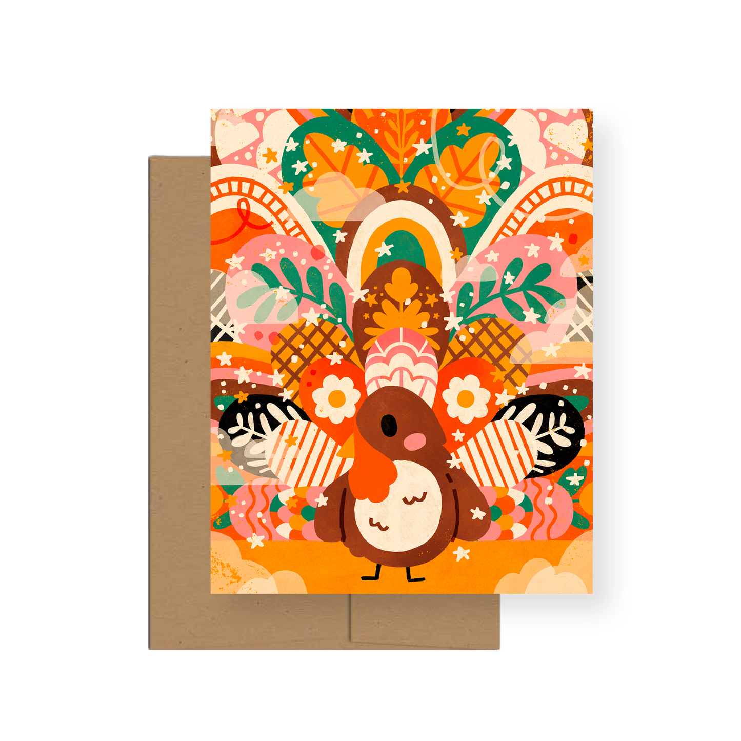 Turkey — A2 Greeting Card