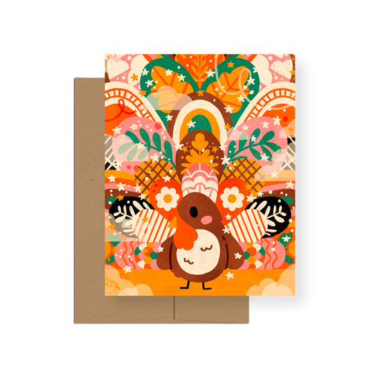 Turkey — A2 Greeting Card