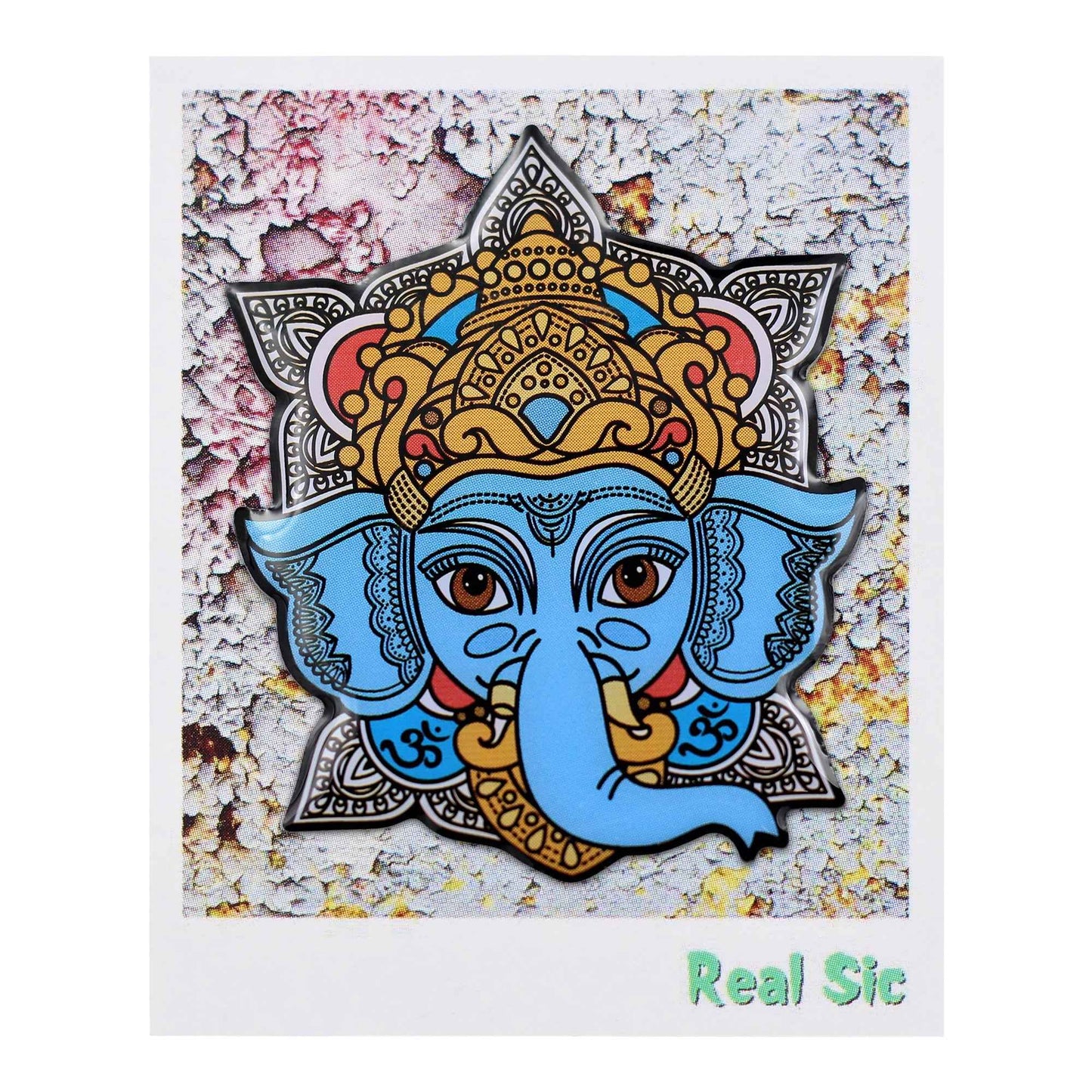 Ganesh Enamel Pin -  Hindu Elephant Lapel Pin Lucky Ganesh Chaturthi Icon For Jackets And Hats