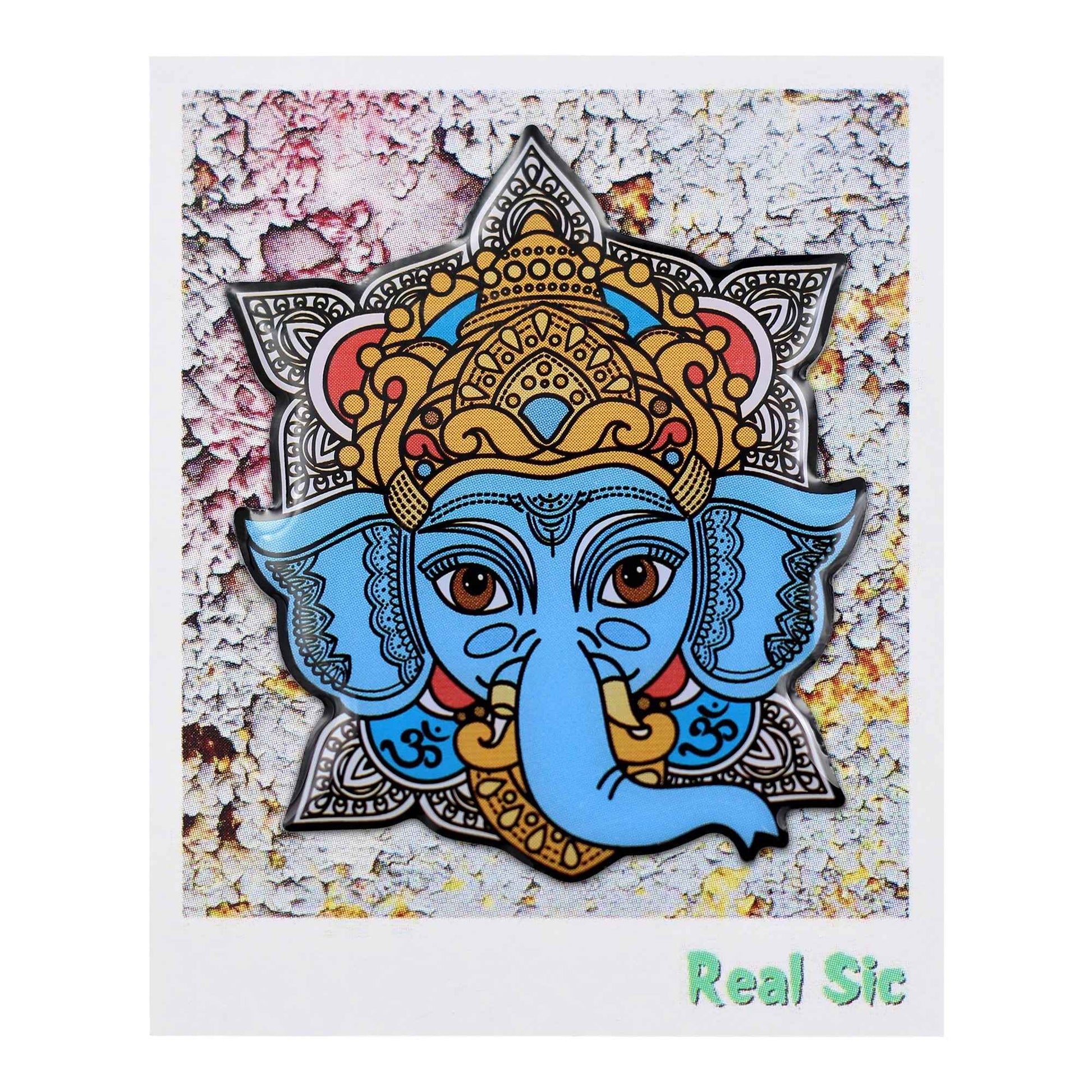 Ganesh Enamel Pin -  Hindu Elephant Lapel Pin Lucky Ganesh Chaturthi Icon For Jackets And Hats