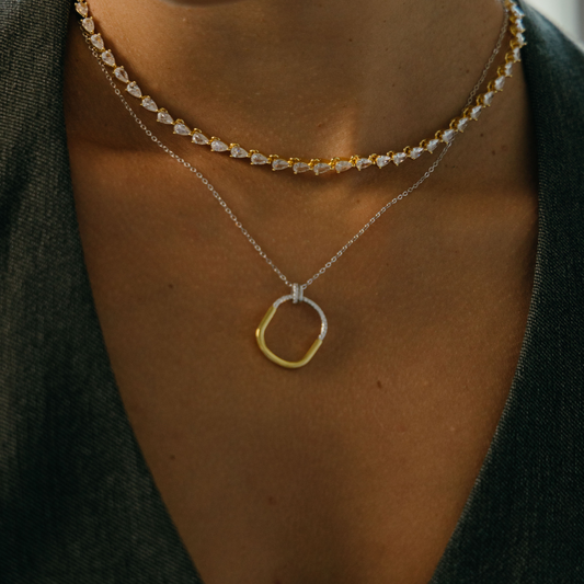 Kira Tennis Necklace