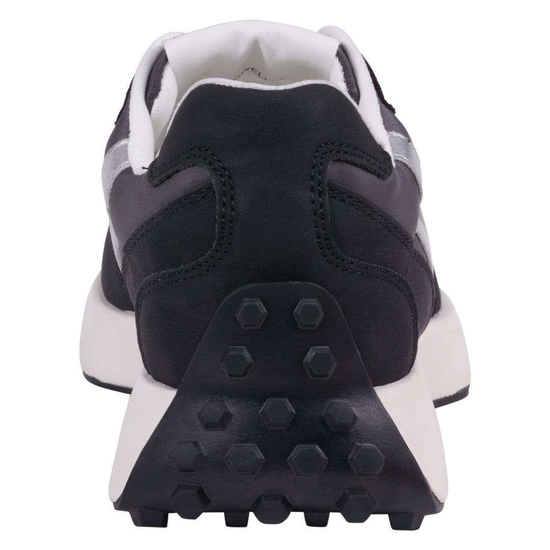 Women's Howell Black Lace-Up Sneakers