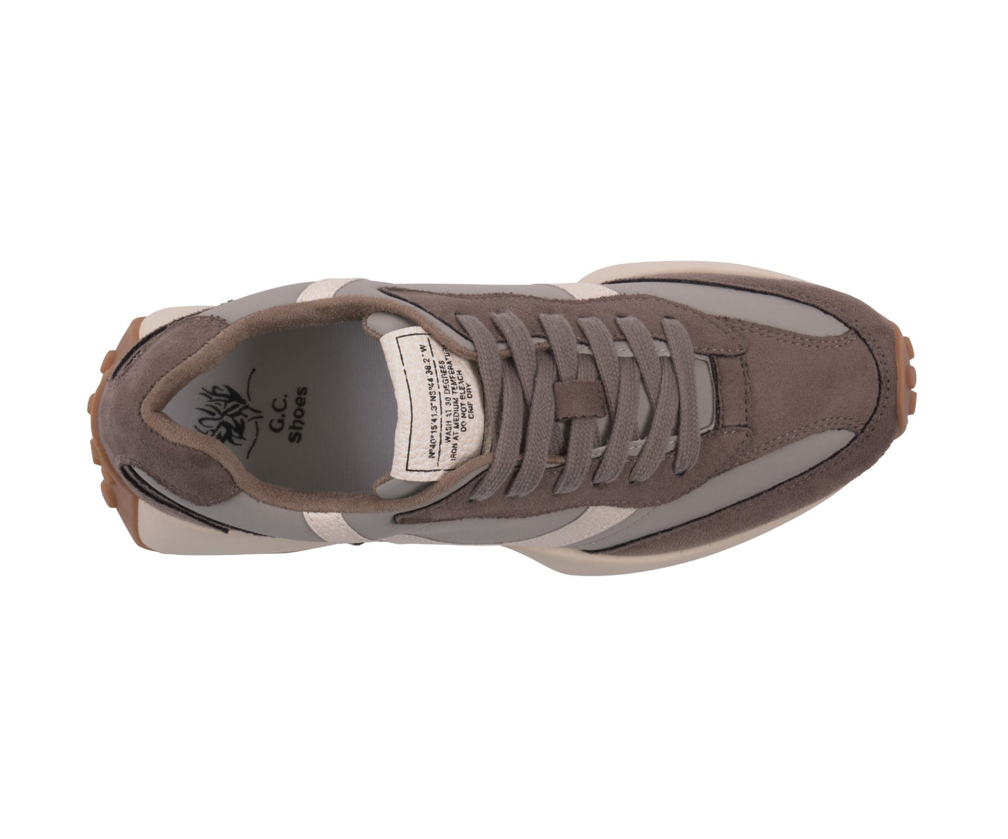 Women's Howell Taupe Lace-Up Sneakers