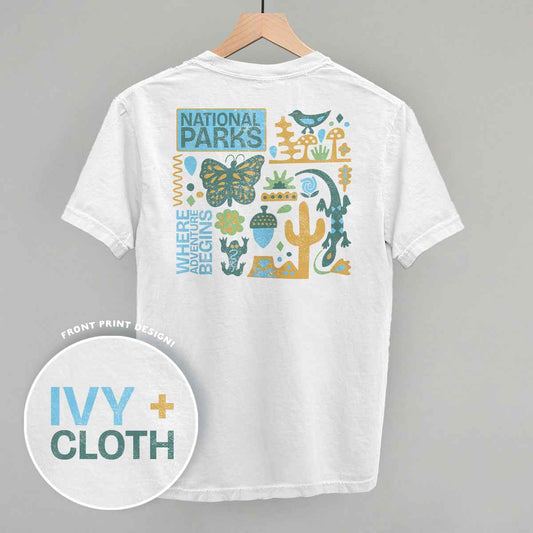 National Parks Doodles (Back Print)