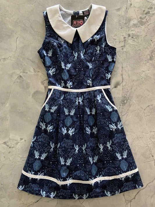Midnight Collared Dress