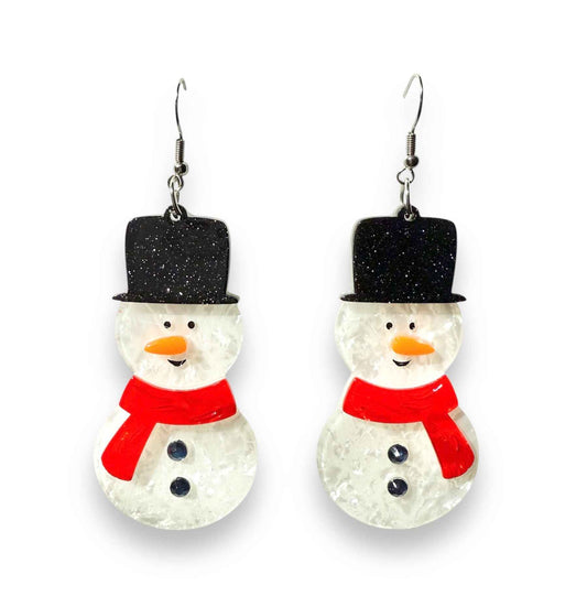 Frosty Friends Earrings by Lipstick & Chrome