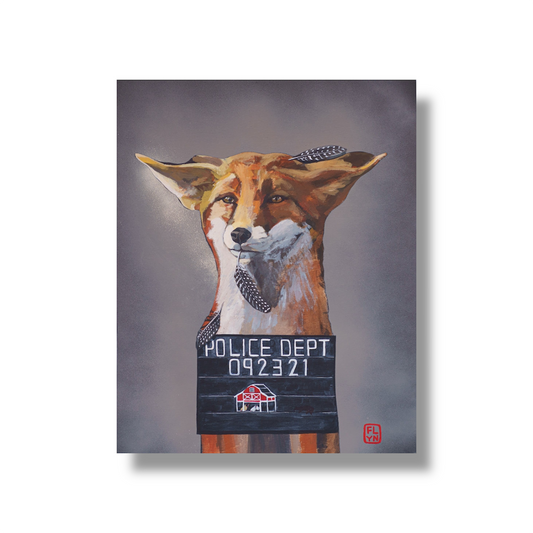 The Usual Suspects: Fox Sticker