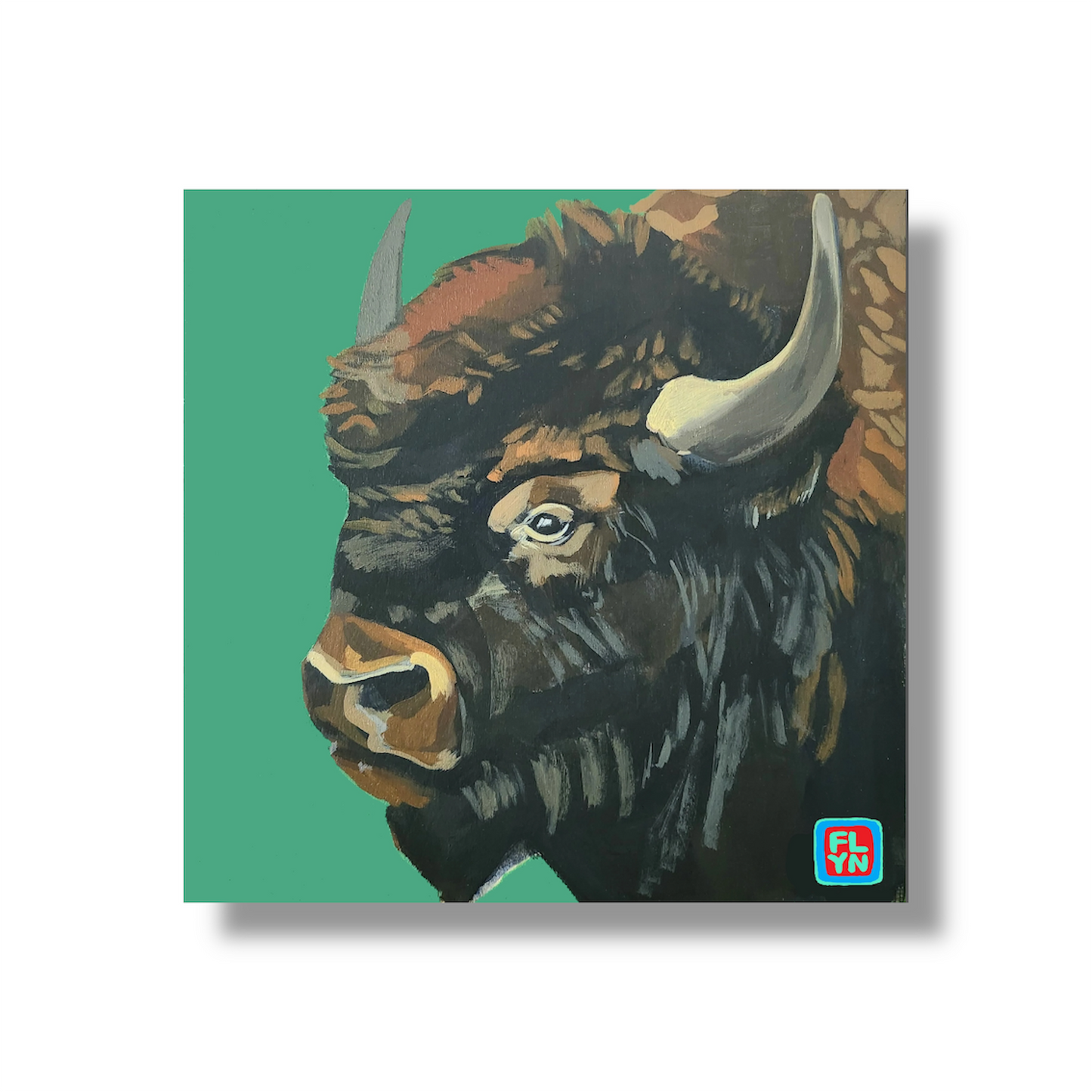 Bison Sticker