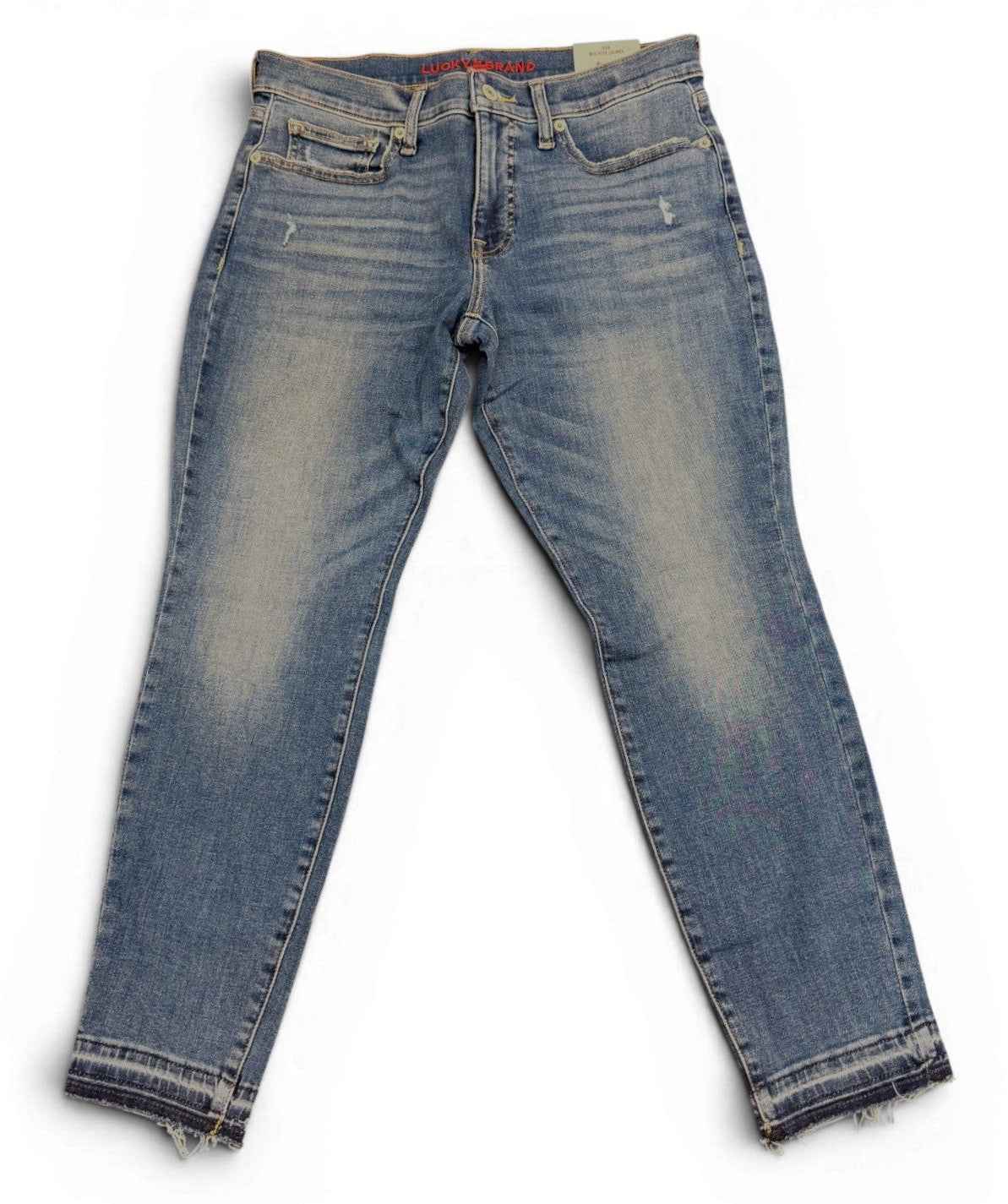 [133930-967] WOMENS LUCKY BRAND MID RISE AVA SKINNY - FRESH AIR - RSLD