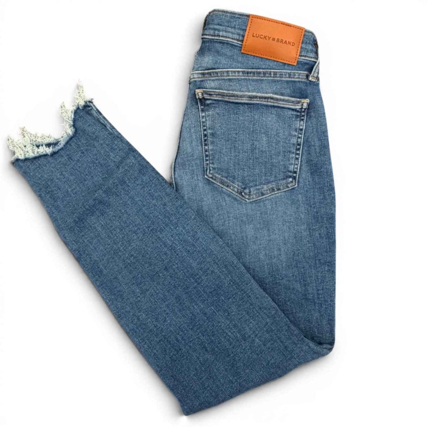 [134878-968] WOMENS LUCKY BRAND MR AVA SKINNY - WILD LIGHT - CHEW