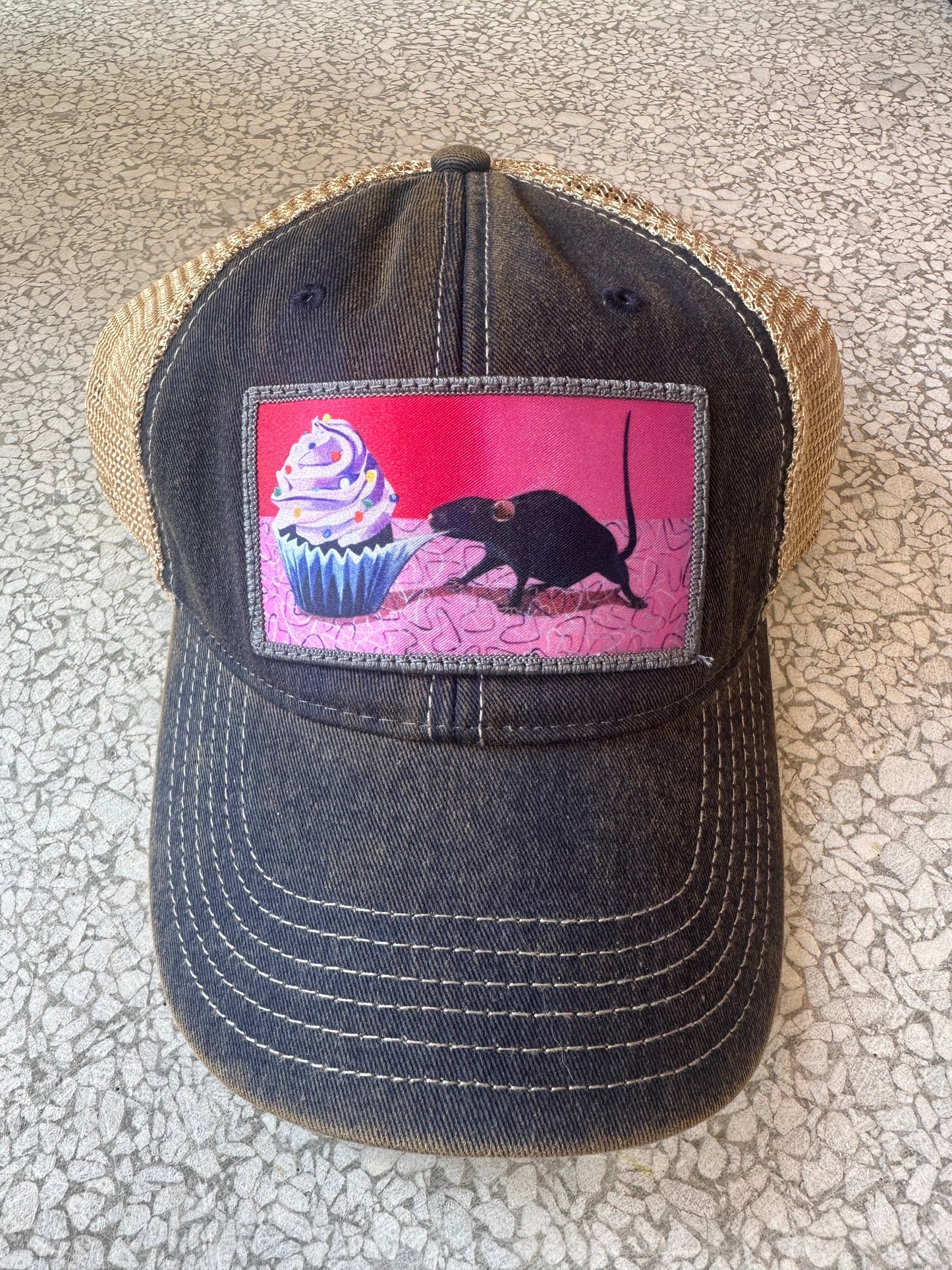 Navy/ Khaki Trucker Cap