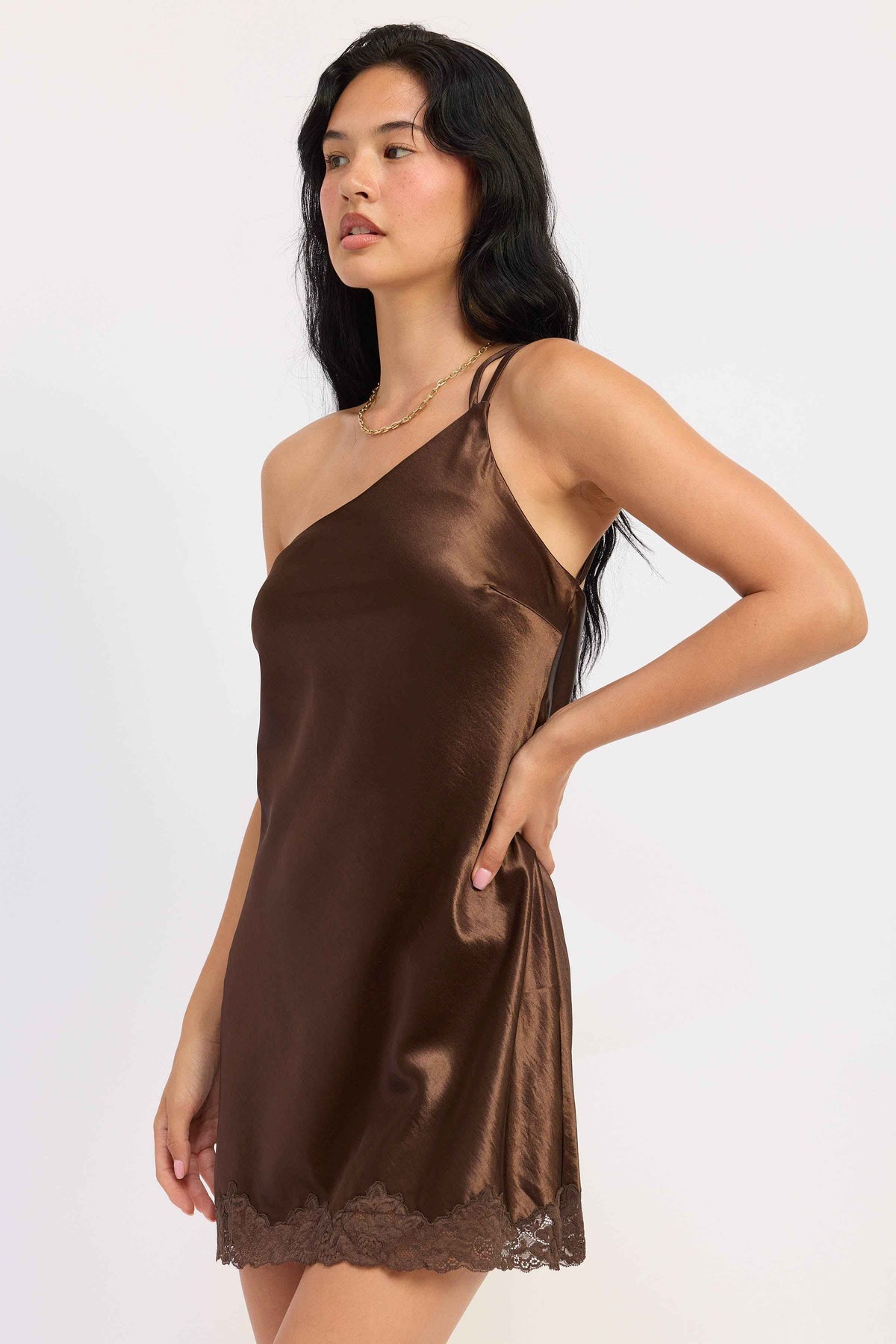 Reverie Satin Mini Dress