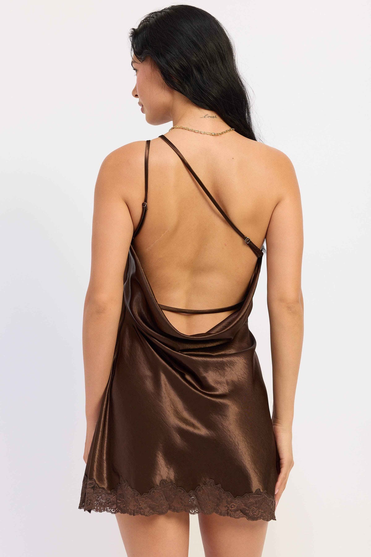Reverie Satin Mini Dress
