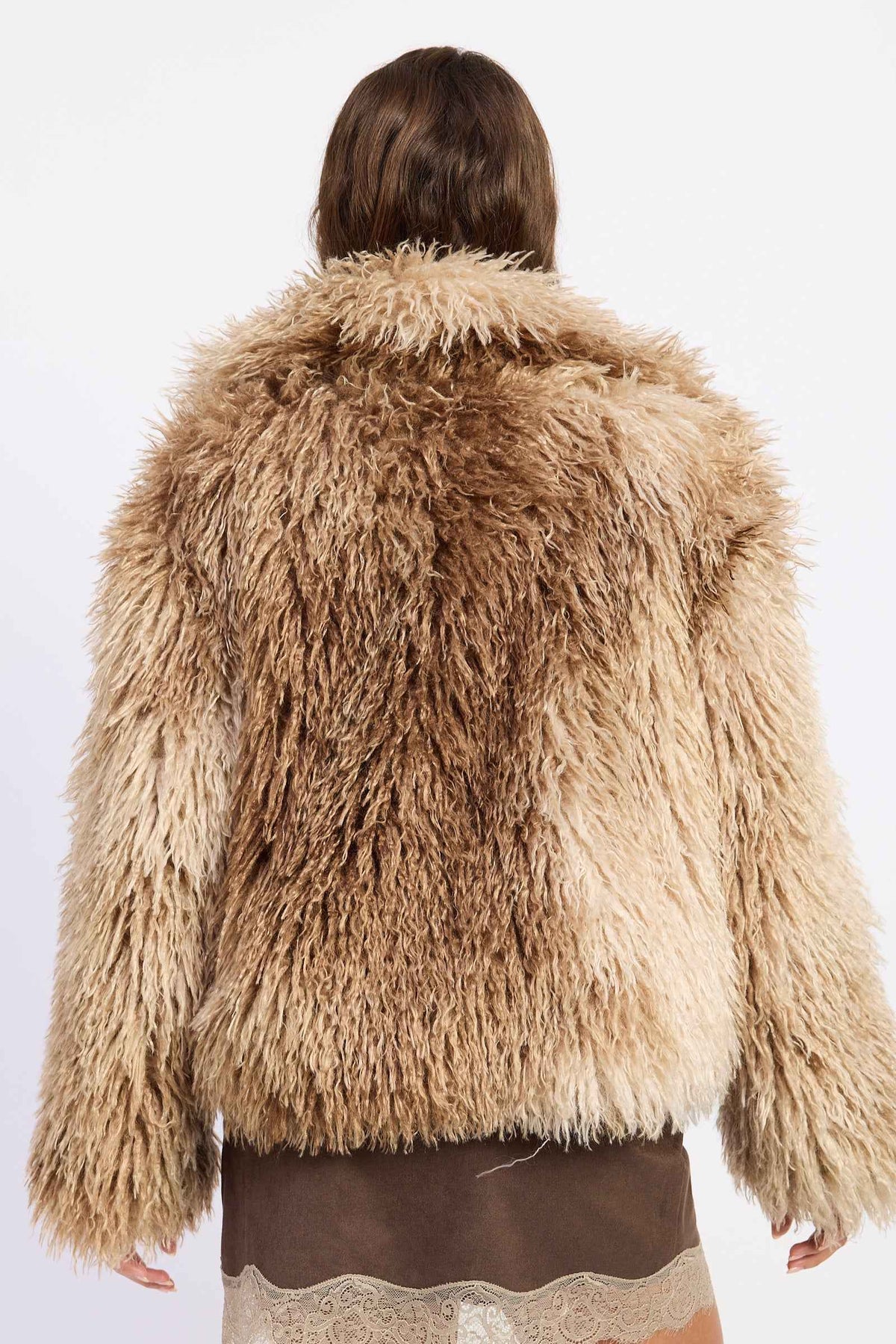 Zafrina Faux Fur Coat
