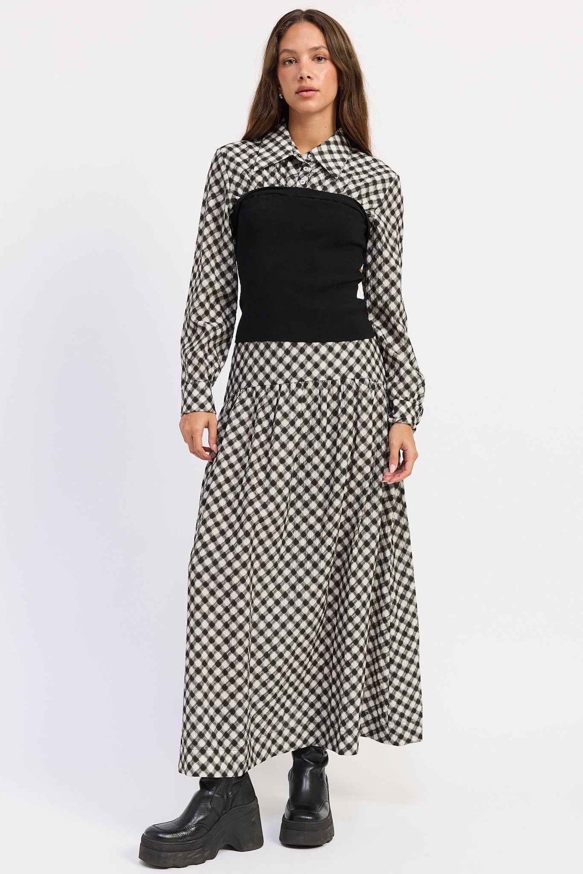 Eloise Plaid Skirt
