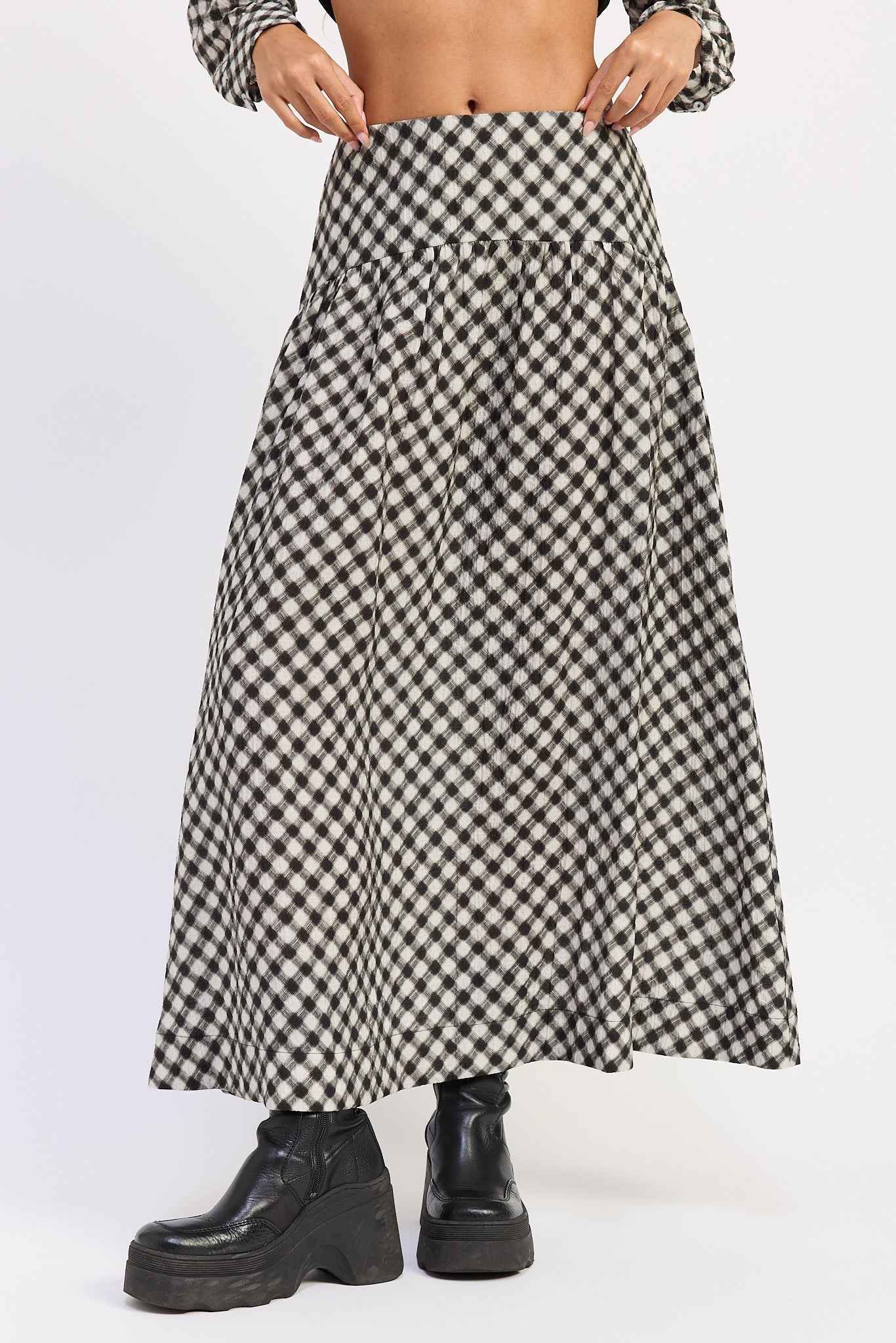 Eloise Plaid Skirt