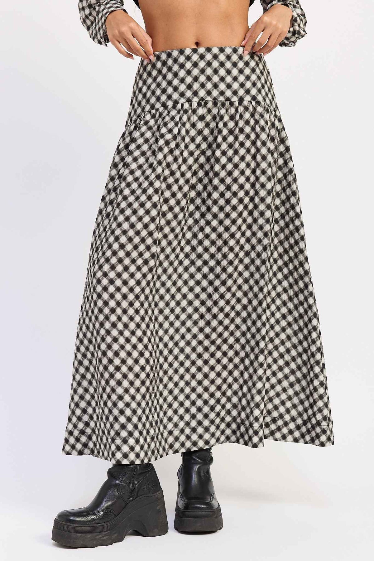 Eloise Plaid Skirt