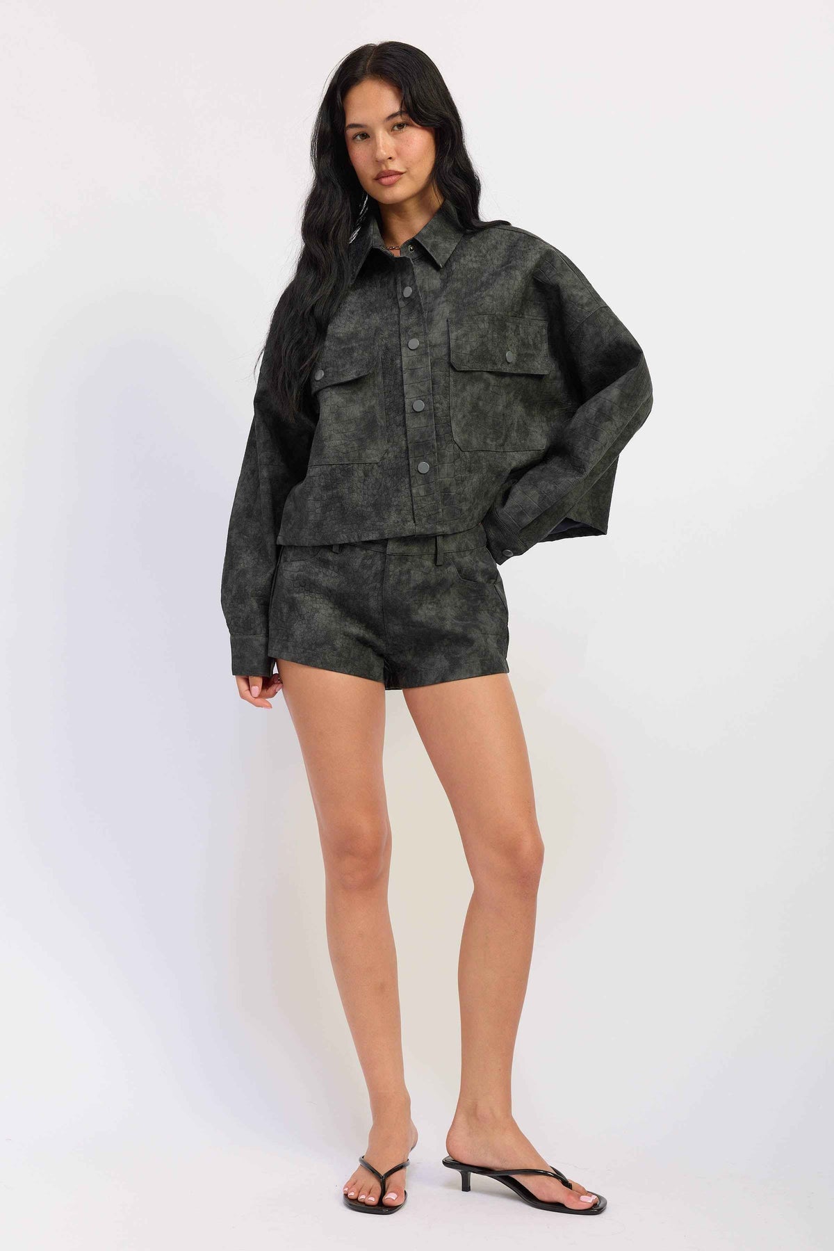 Halle Suede Shorts