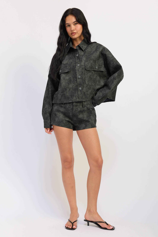 Halle Suede Shorts