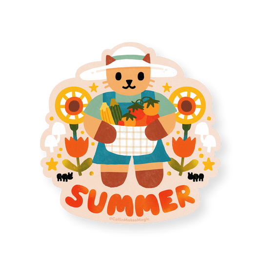 Summer — Vinyl Sticker