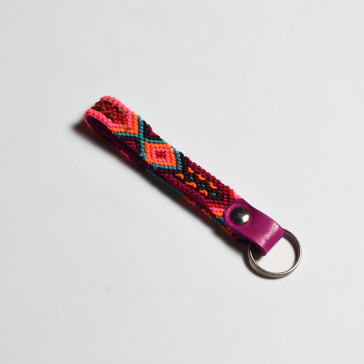 Friendship Leather Loop Key Chain - Mexico