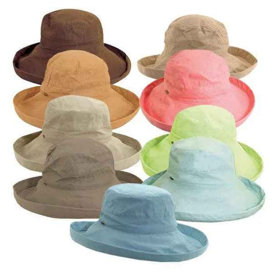 Scala Classic Cotton Sun Hat - Womens Sun Hat