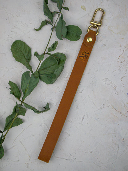 Leather Wristlet Strap