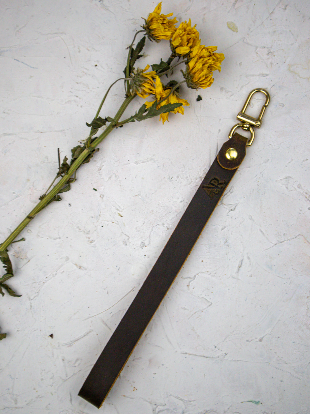 Leather Wristlet Strap