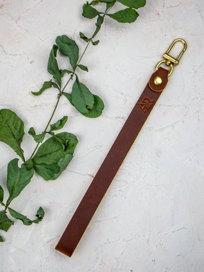 Leather Wristlet Strap
