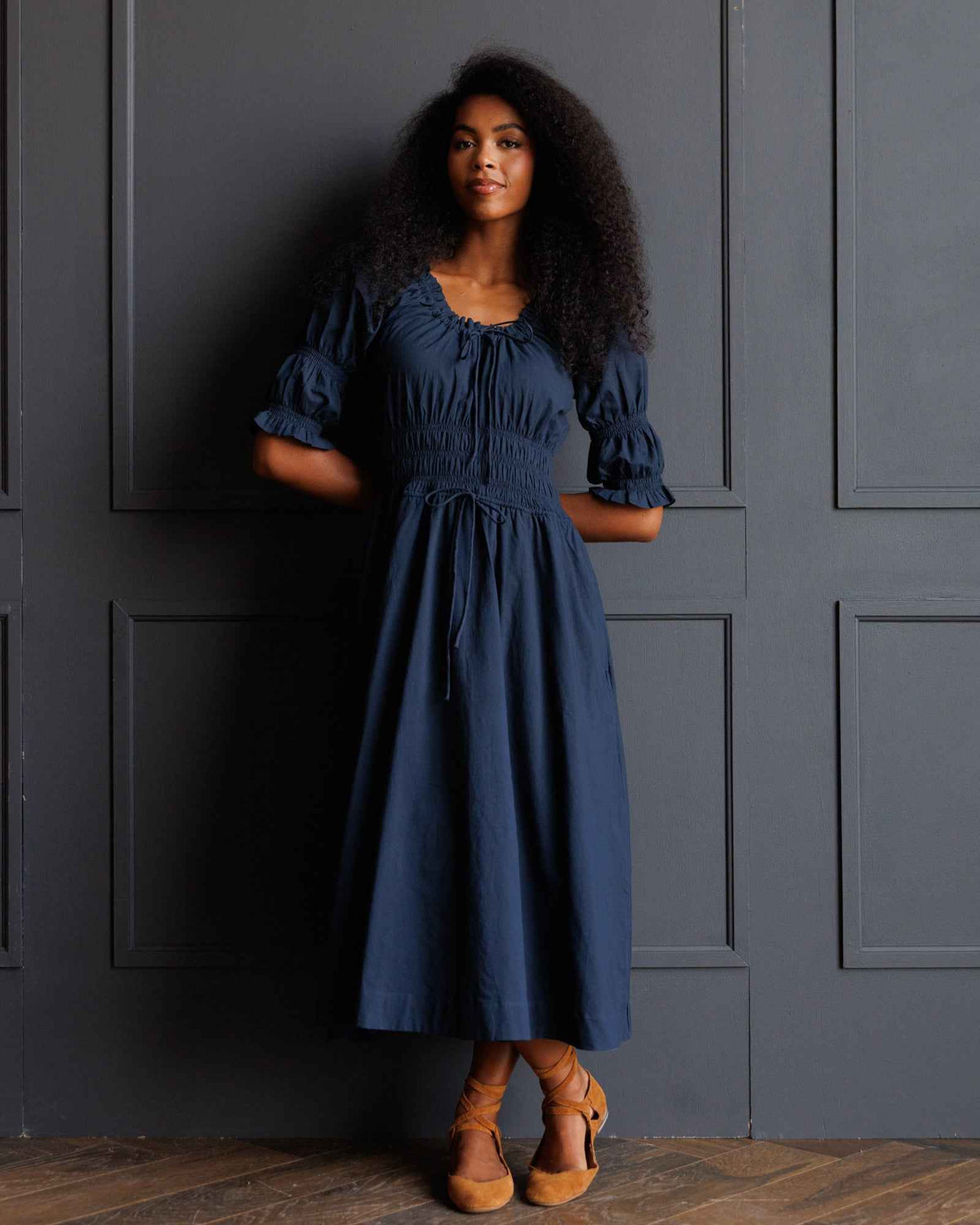 Long Way Home Dress, Blue Nights