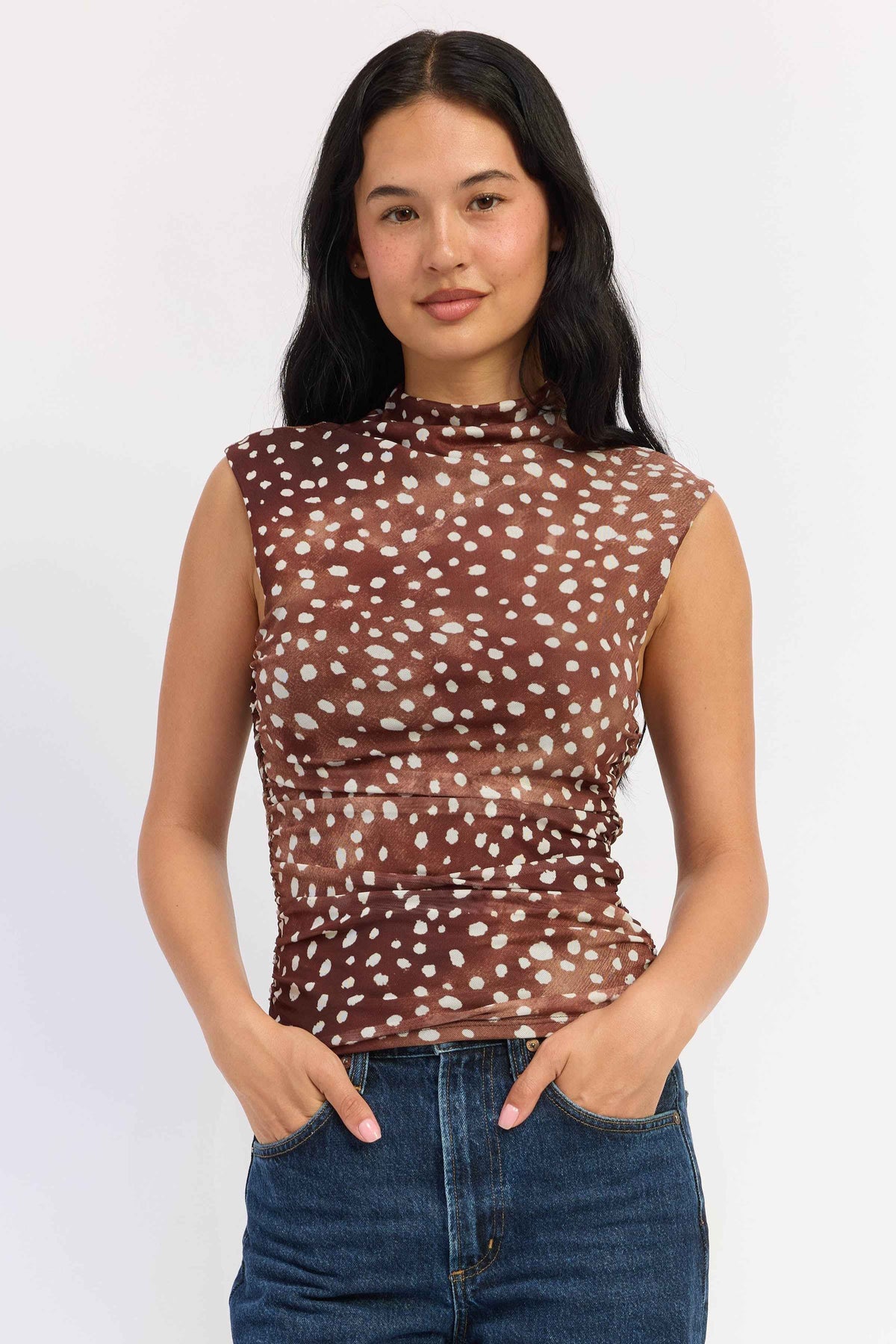 Hannah Mesh Top