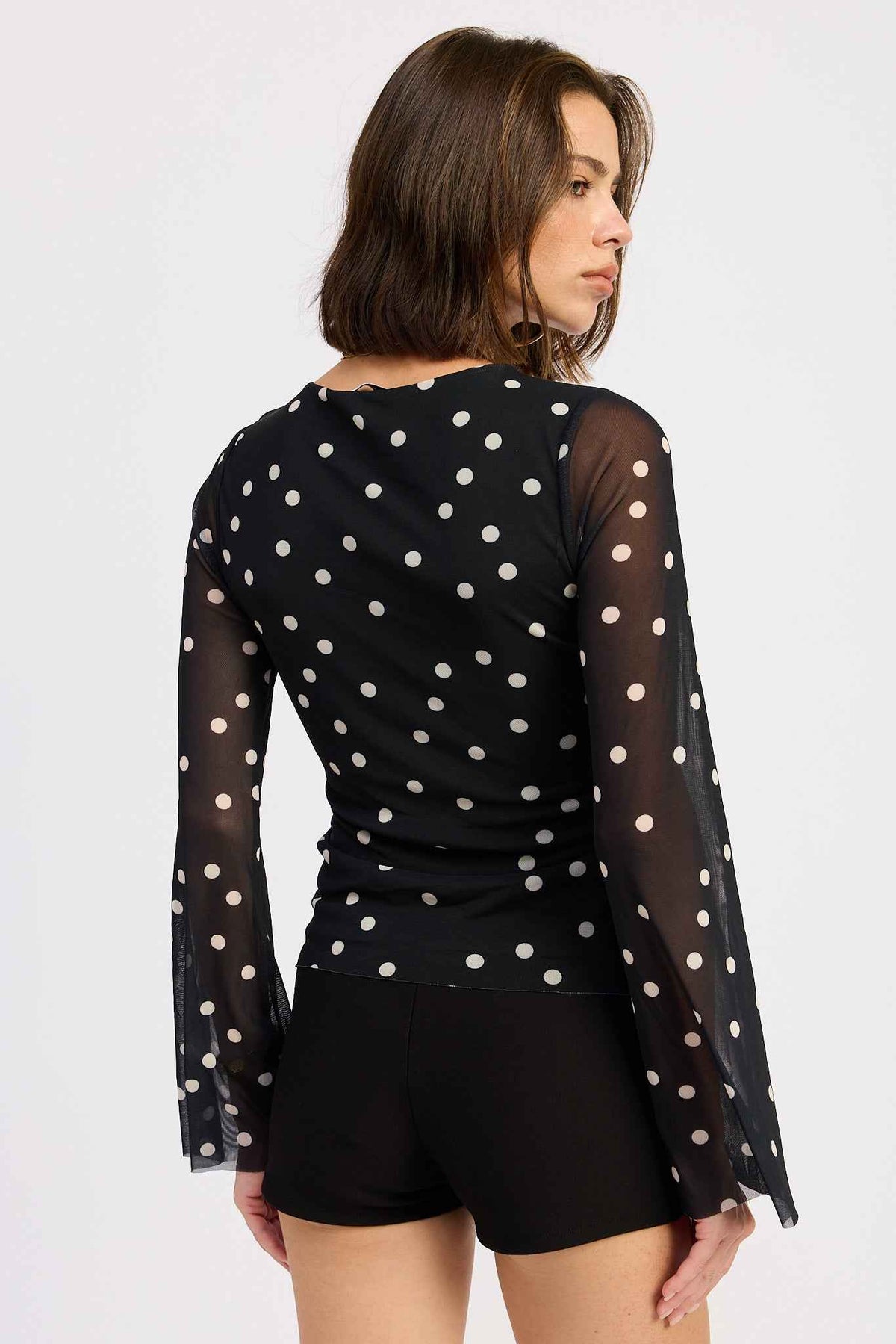 Veronica Mesh Top