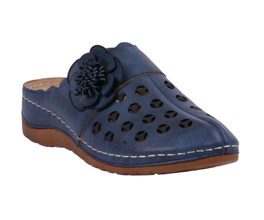 Women's Marisol Navy Flat