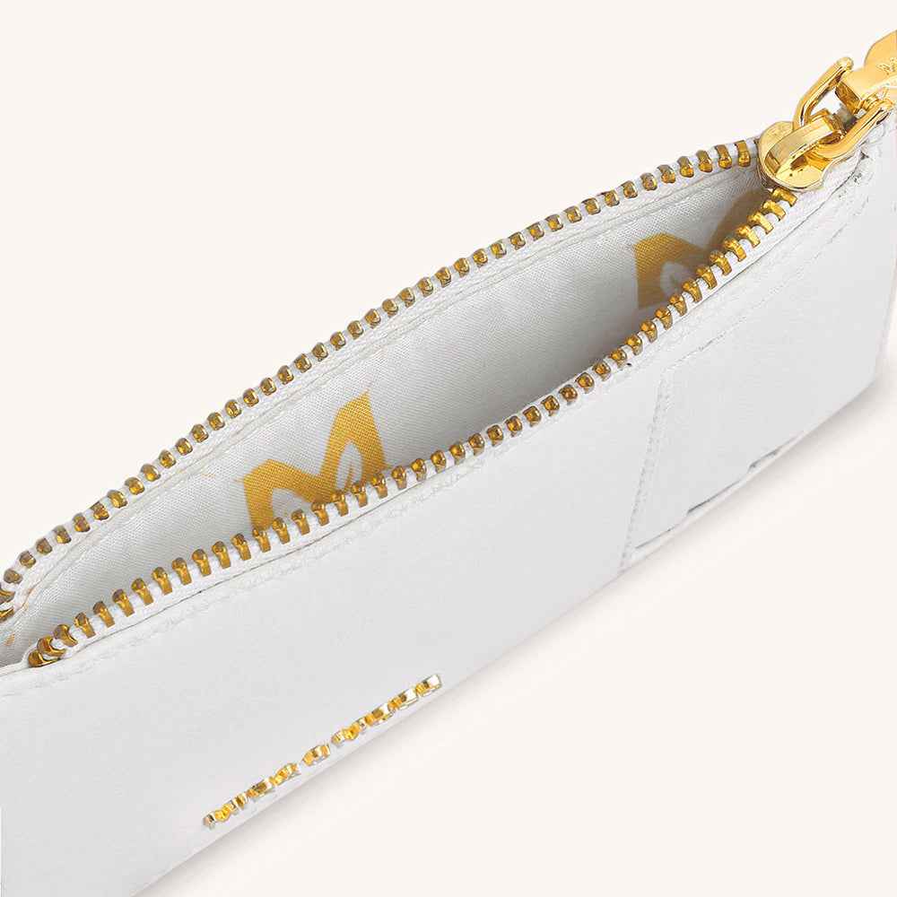 Ruby Card Wallet - Ivory
