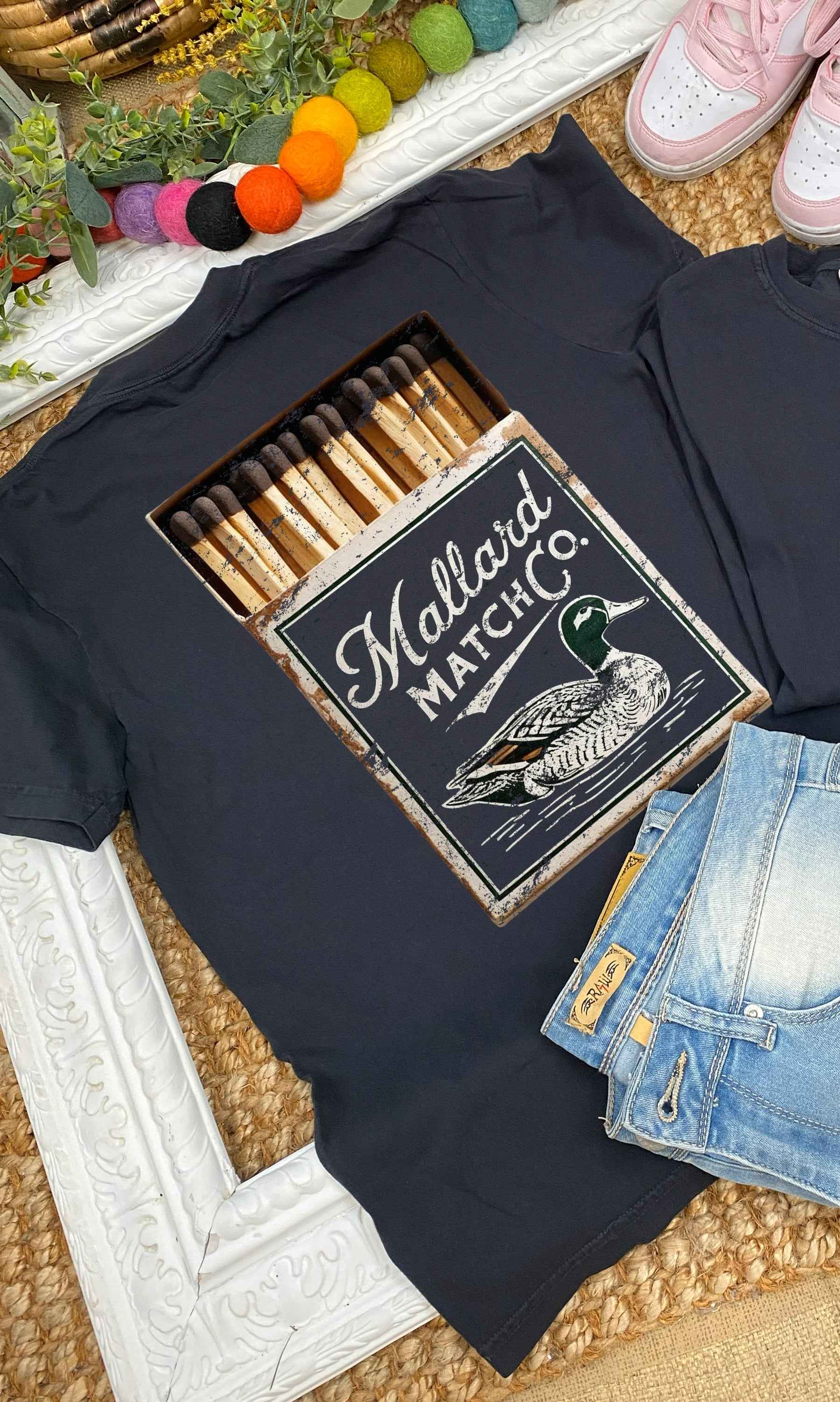 Mallard Match Co. Comfort Color Graphic T-Shirt