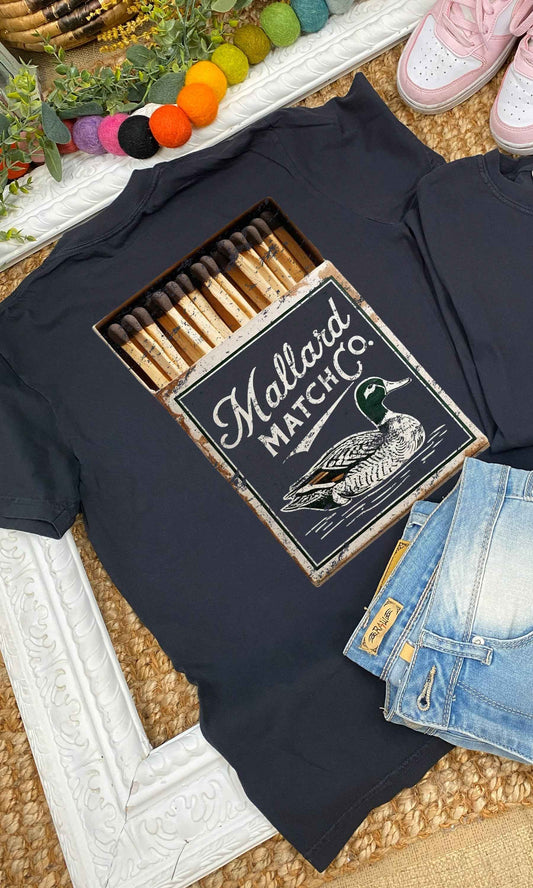 Mallard Match Co. Comfort Color Graphic T-Shirt