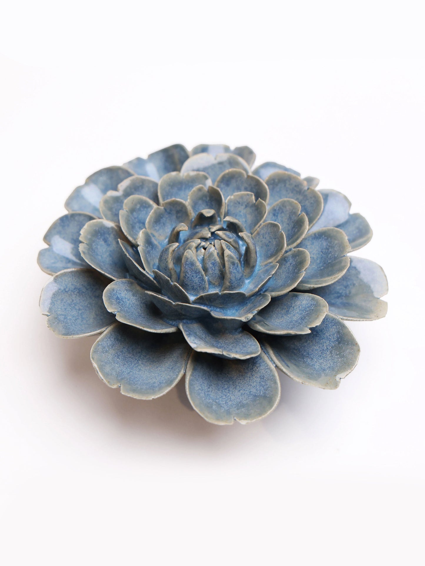 Ceramic Medium Blue Rose