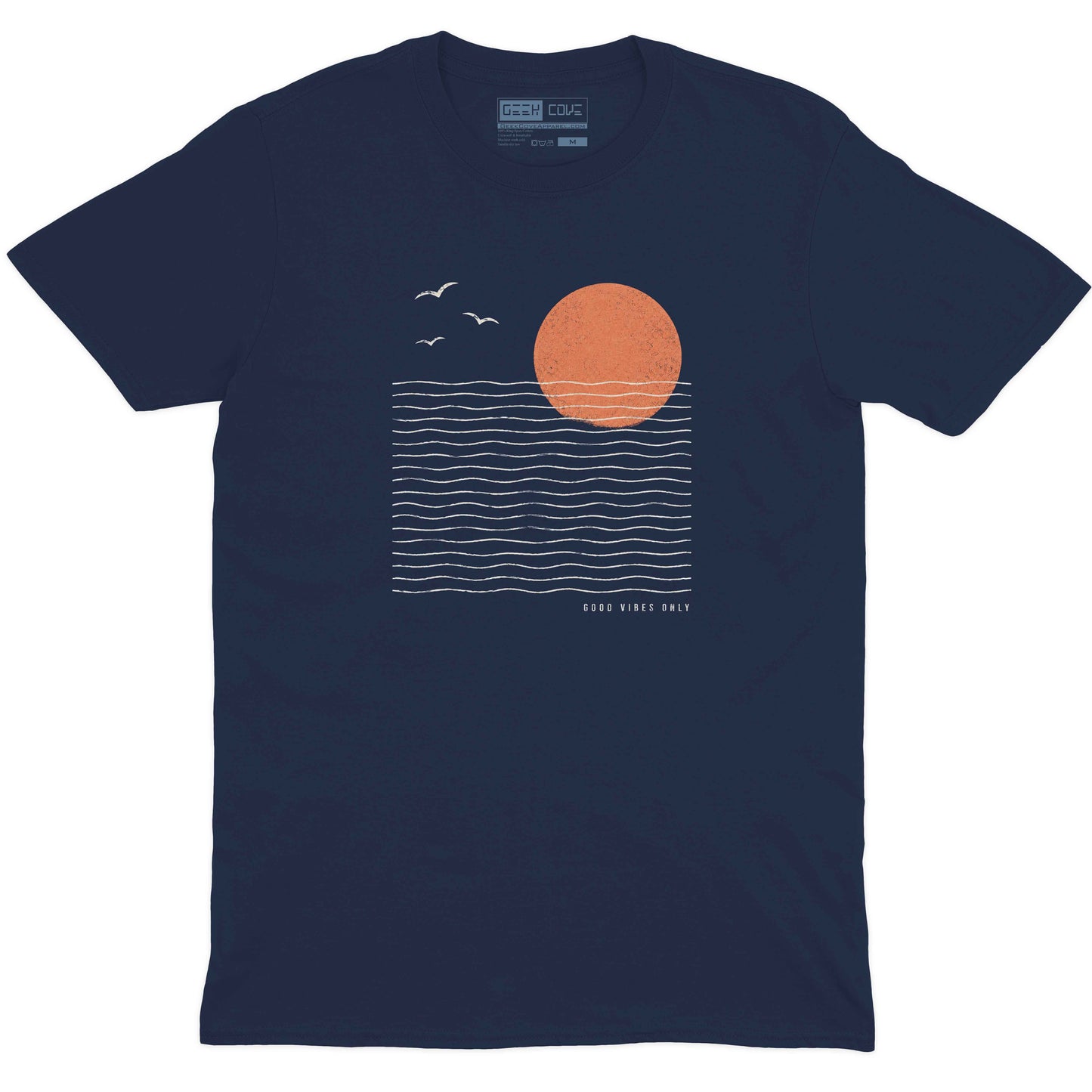 Ocean Waves Short Sleeve Tee